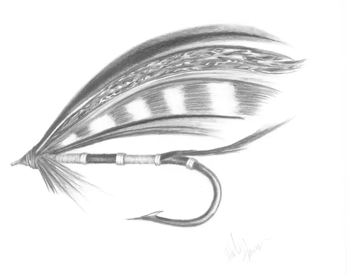 The Tied Tradition Salmon Fly