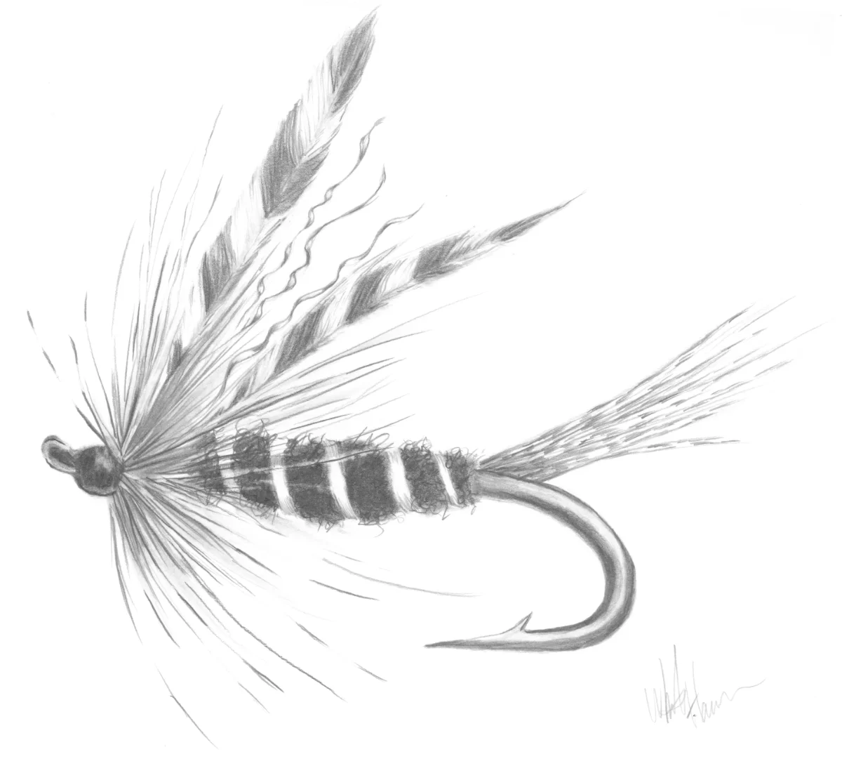 River Elegance Silver Hilton Steelhead Fly